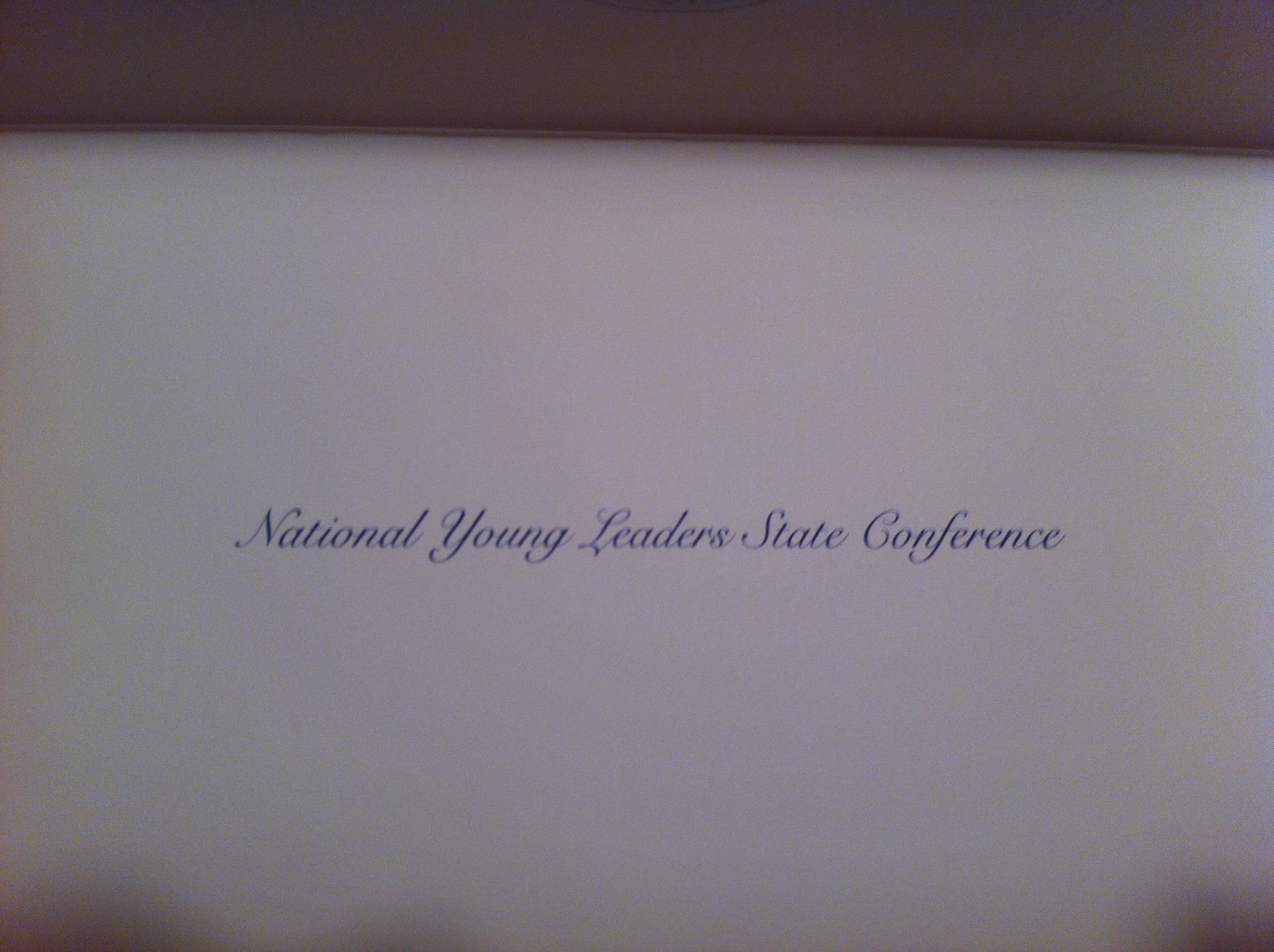 National Young Leaders Conference